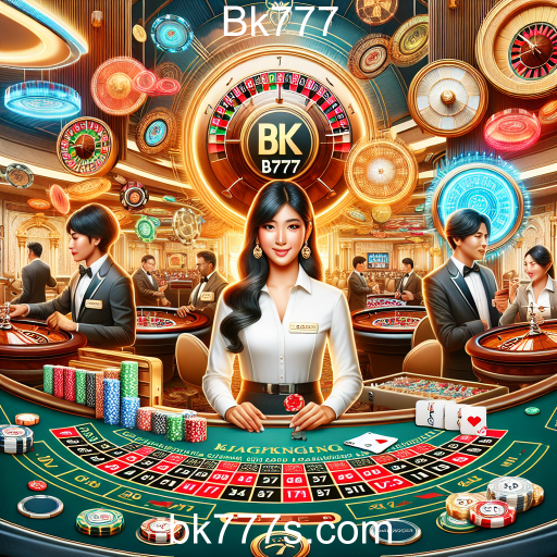A Emoção do Cassino Ao Vivo no Bk777